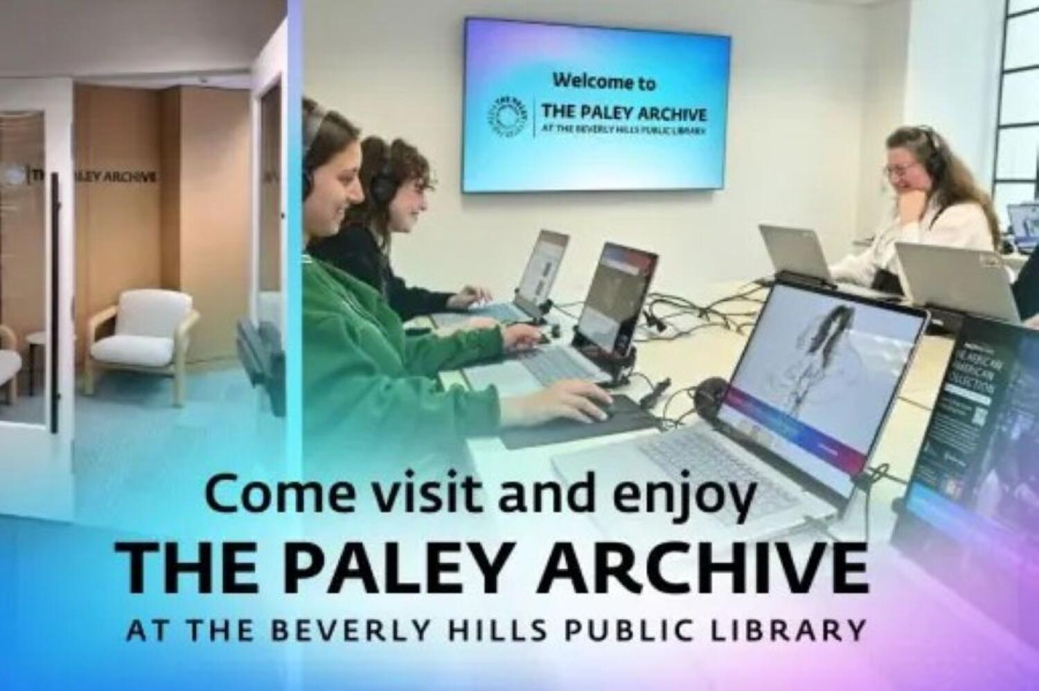 The Paley Archive<br>at the Beverly Hills Public Library