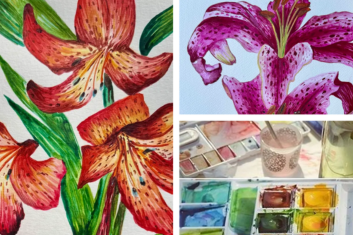 Blooms & Brushstrokes: Mother’s Day Watercolor Class