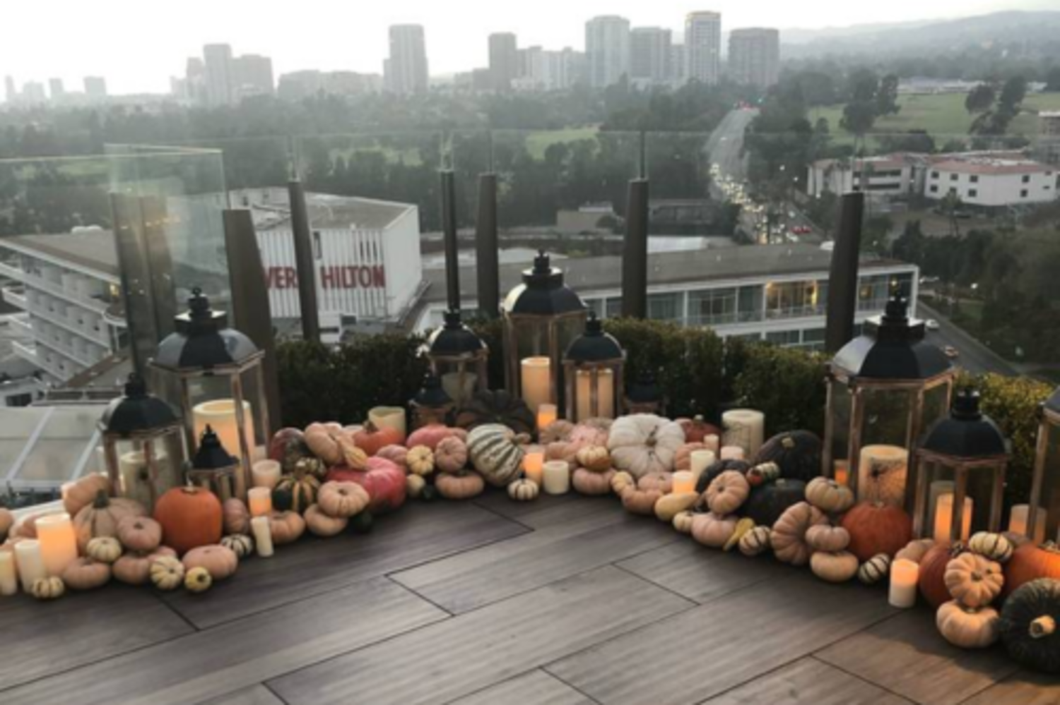 Pumpkin Carving Contest at The Rooftop Beverly Hills