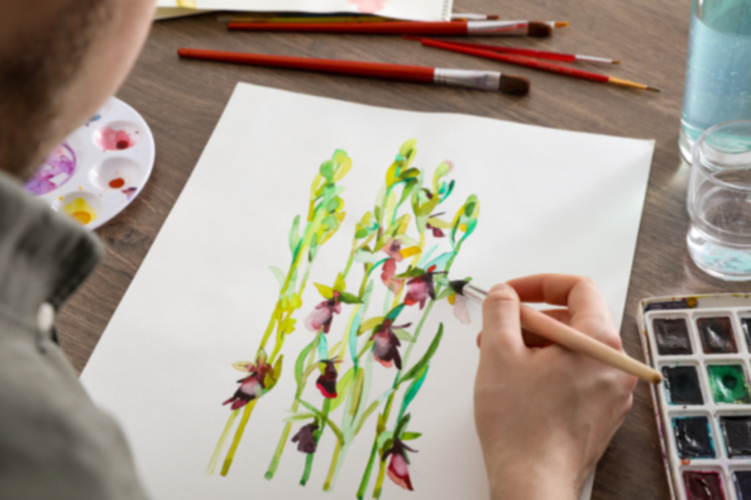 Beginner Watercolor Class