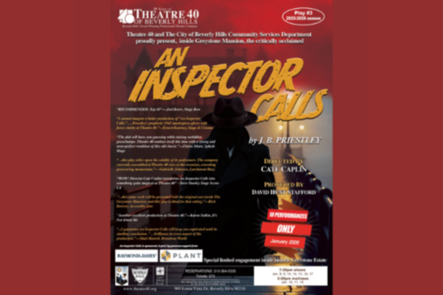 Theatre 40 Presents 