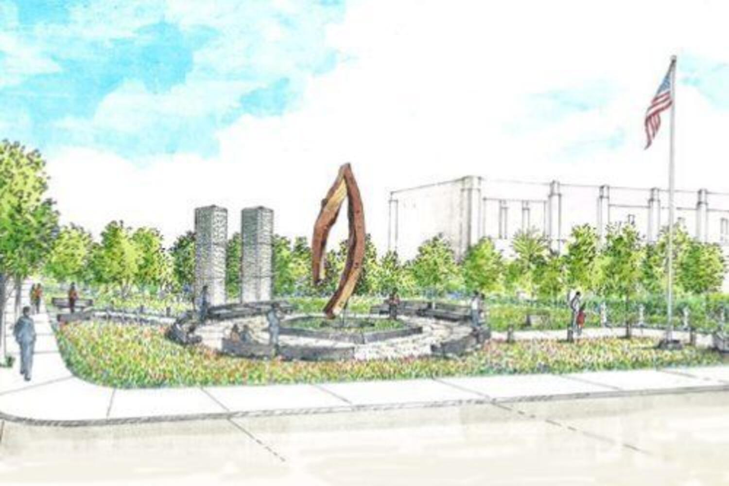 Beverly Hills 911 Memorial Garden