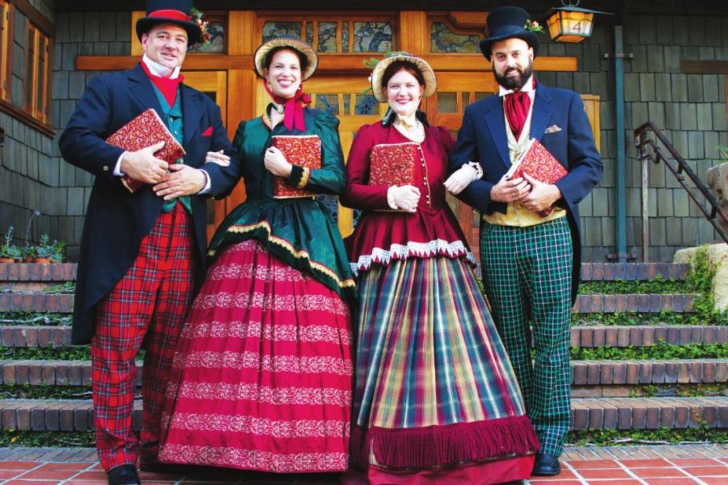 Friends of Greystone Present Christmas Matters Holiday Carolers at Historic Greystone Mansion