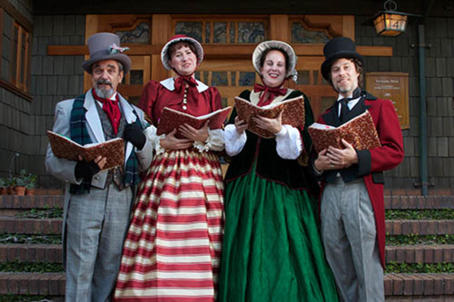 Christmas Matters Holiday Carolers at Greystone Mansion