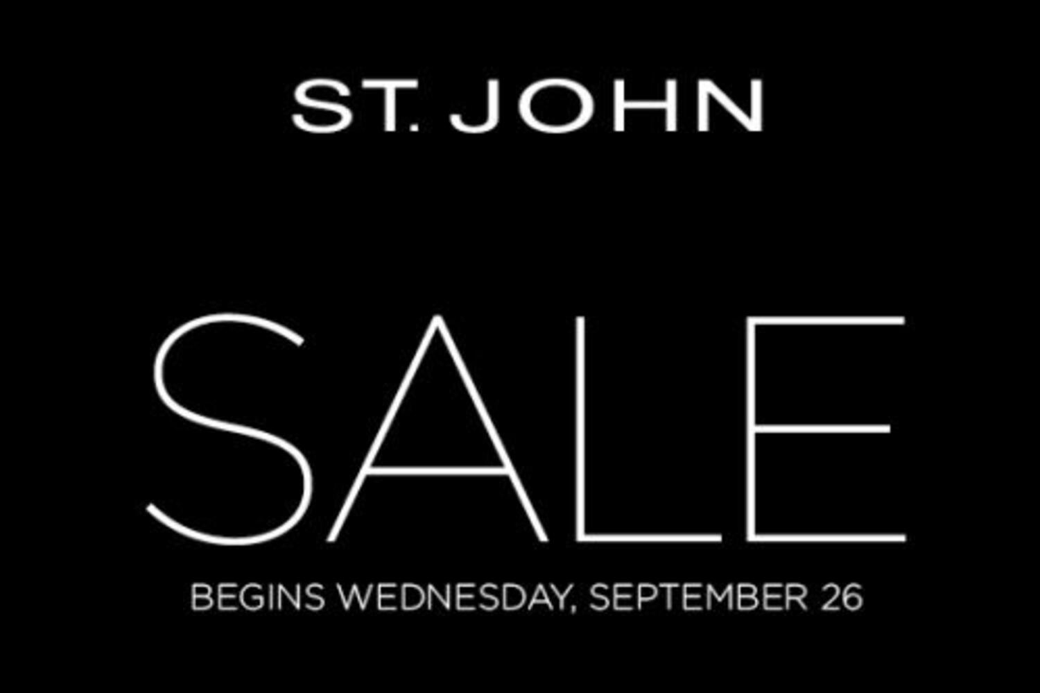 St John SALE