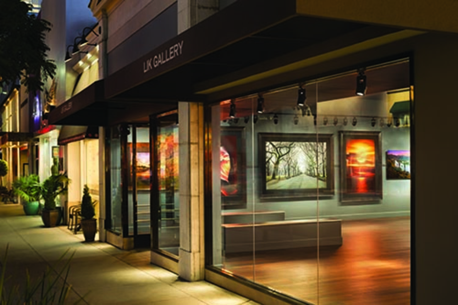 Cocktail Reception at Peter Lik Art Gallery