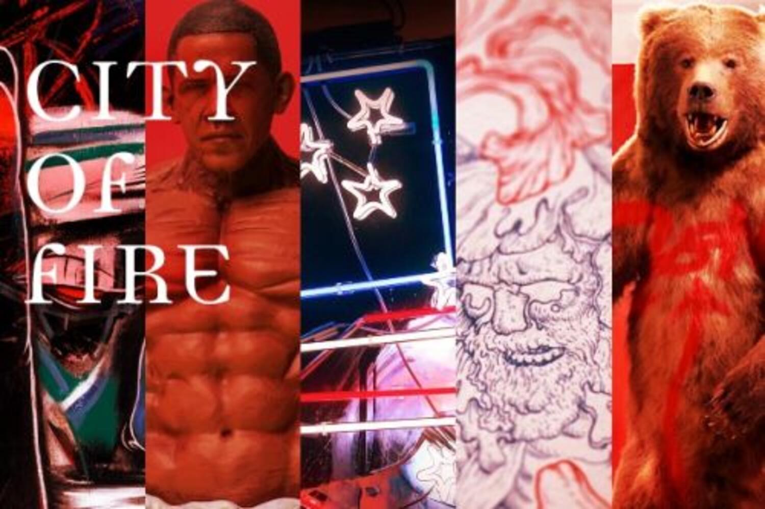 City of Fire Exhibition at Stephen Webster