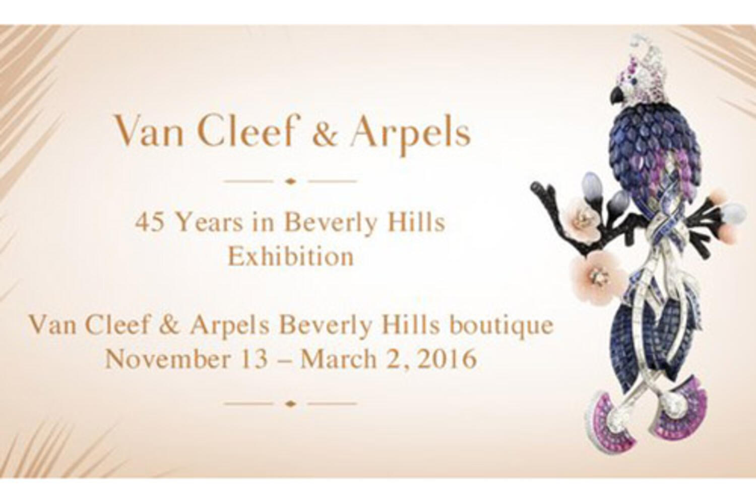 High Jewelry Exhibition at Van Cleef & Arpels
