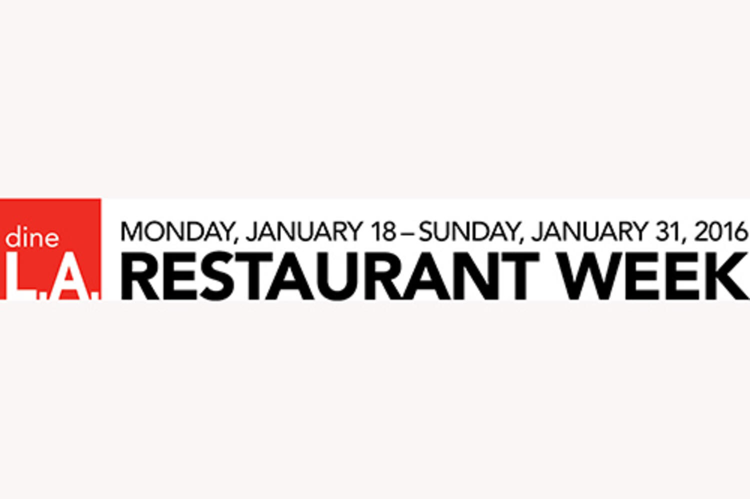 dineLA Restaurant Week