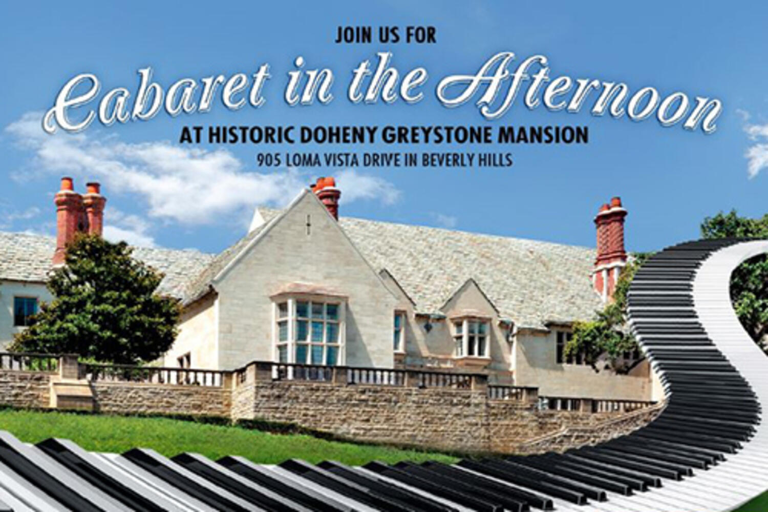 Cabaret in the Afternoon at Doheny Greystone Mansion