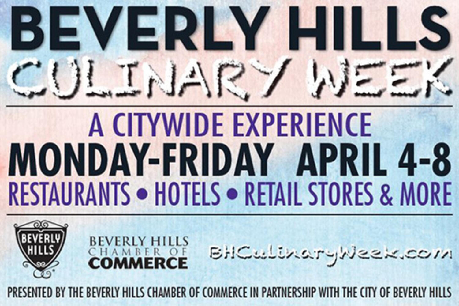 Beverly Hills Culinary Week April 2016