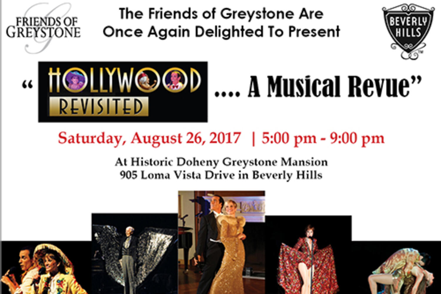 Hollywood Revisited at Greystone Mansion & Gardens