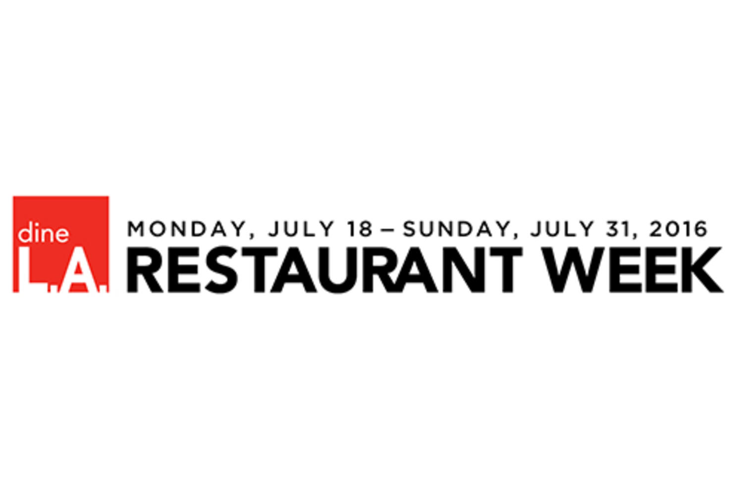 dineL.A. Restaurant Week July 2016