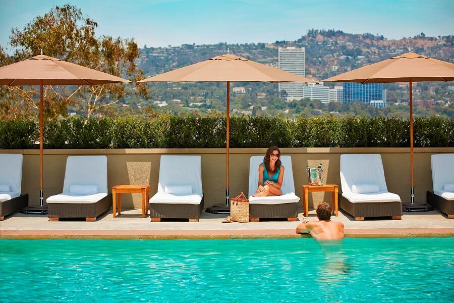 Beverly Hills Hotel Pools