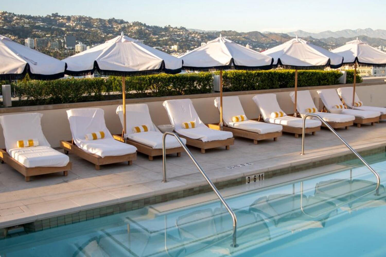 Beverly Hills Hotel Pools