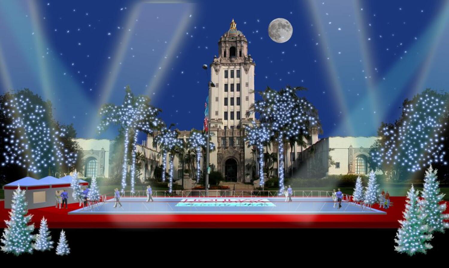 Beverly Hills Ice Skating Rink