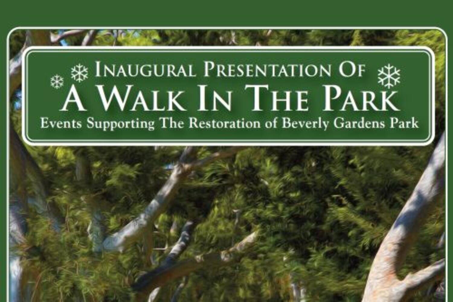 Inaugural Presentation of a Walk in the Park