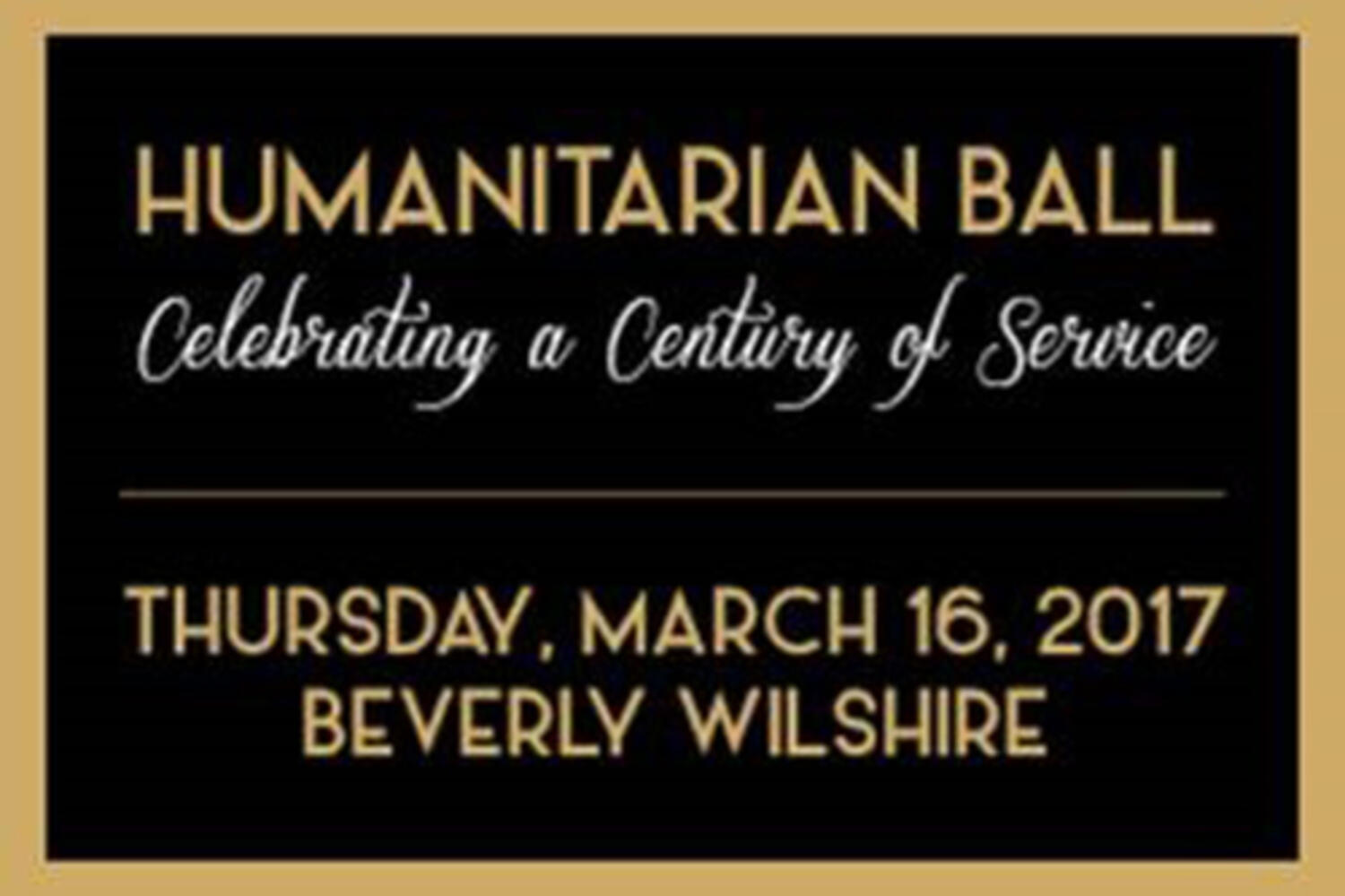 American Red Cross Humanitarian Ball
