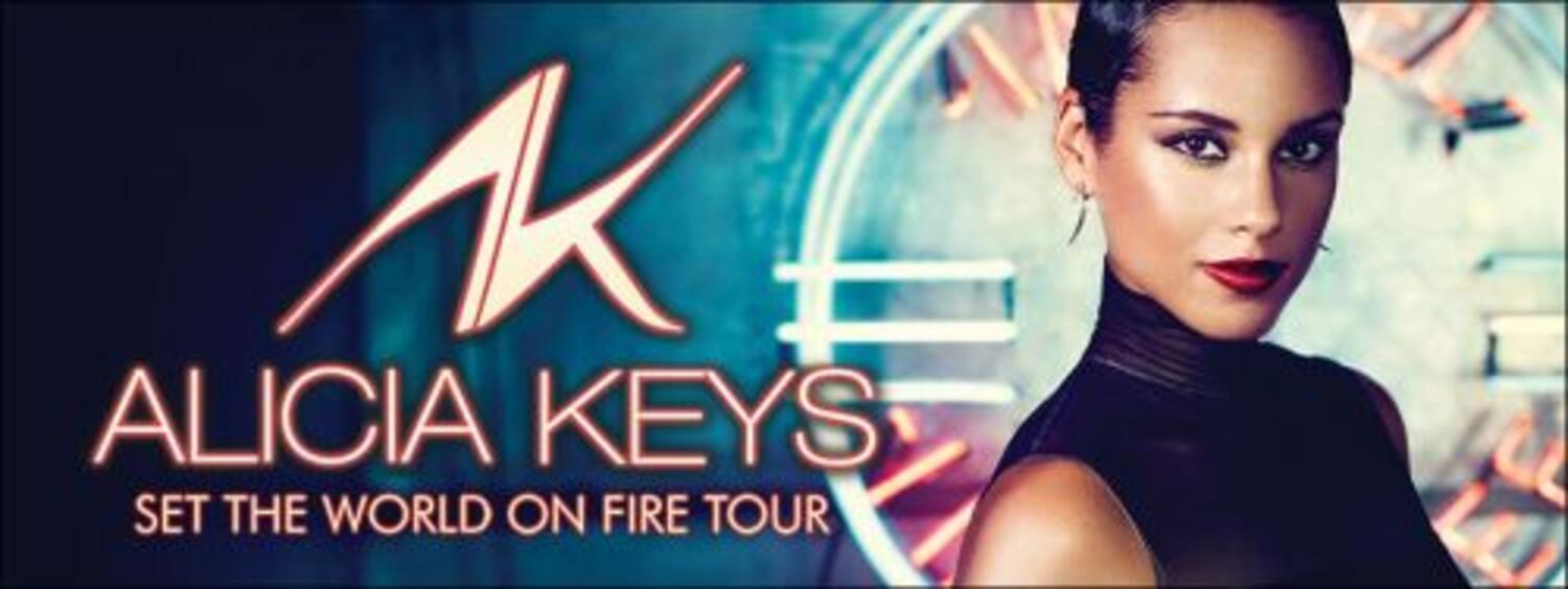 Alicia Keys at The Staples Center