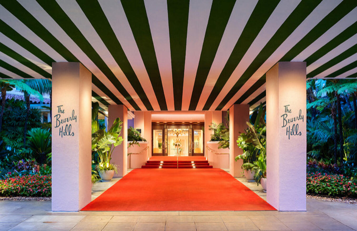 Le Refuge Art Exhibit at The Beverly Hills Hotel