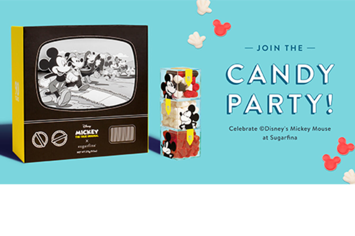 Disney Mickey the True Original x Sugarfina Celebration