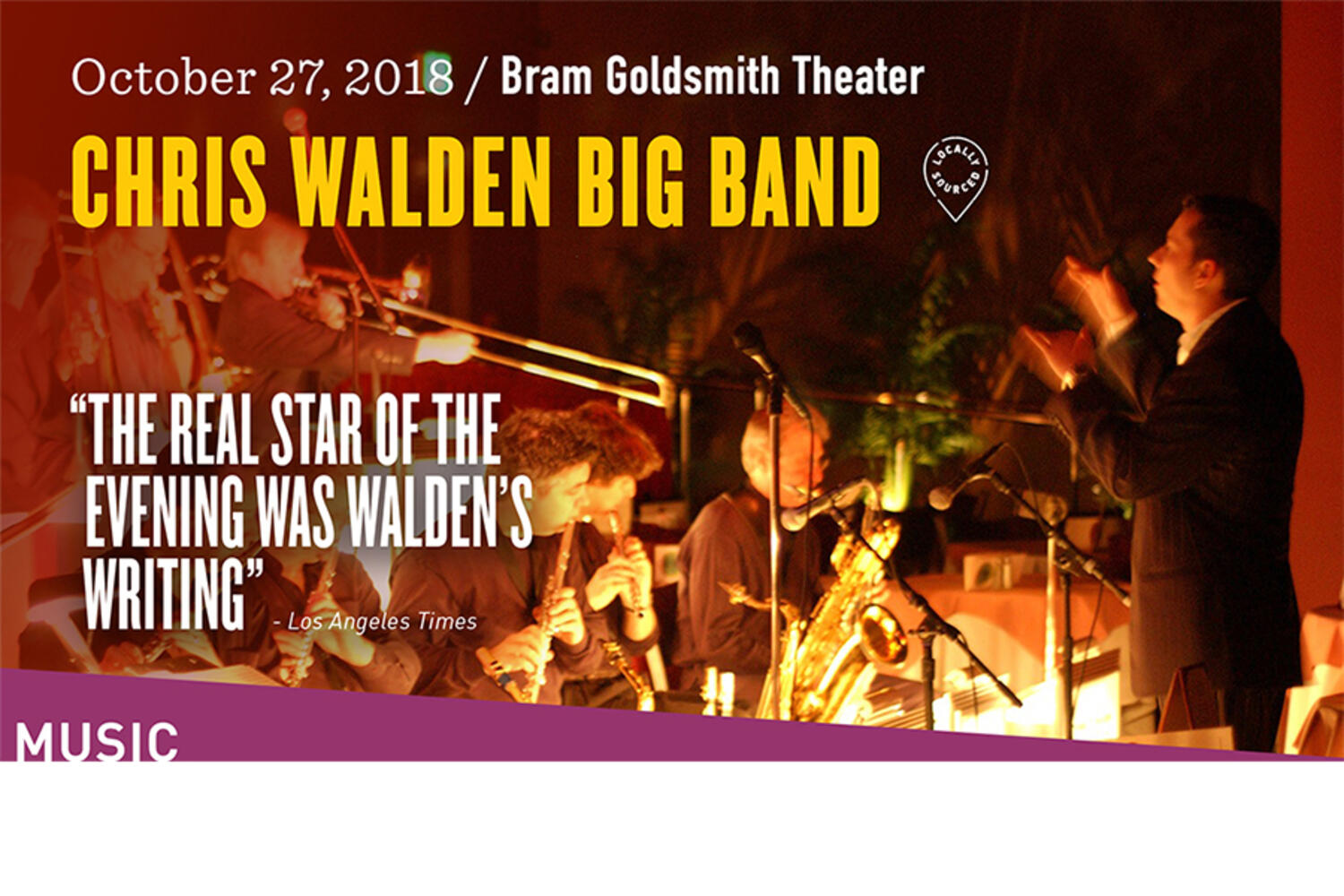 Chris Walden Big Band at The Wallis