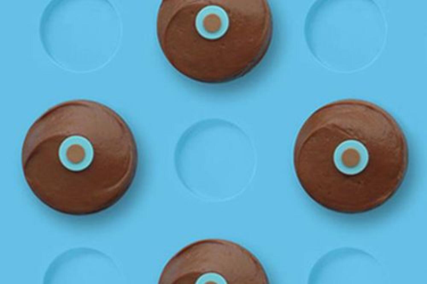 Vanilla Hazelnut Chocolate Cupcakes at Sprinkles