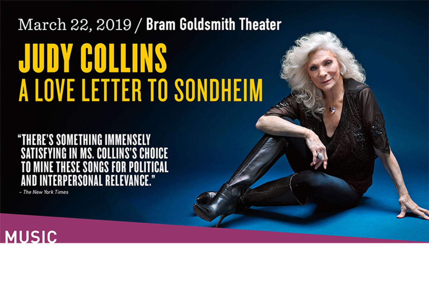 Judy Collins at The Wallis
