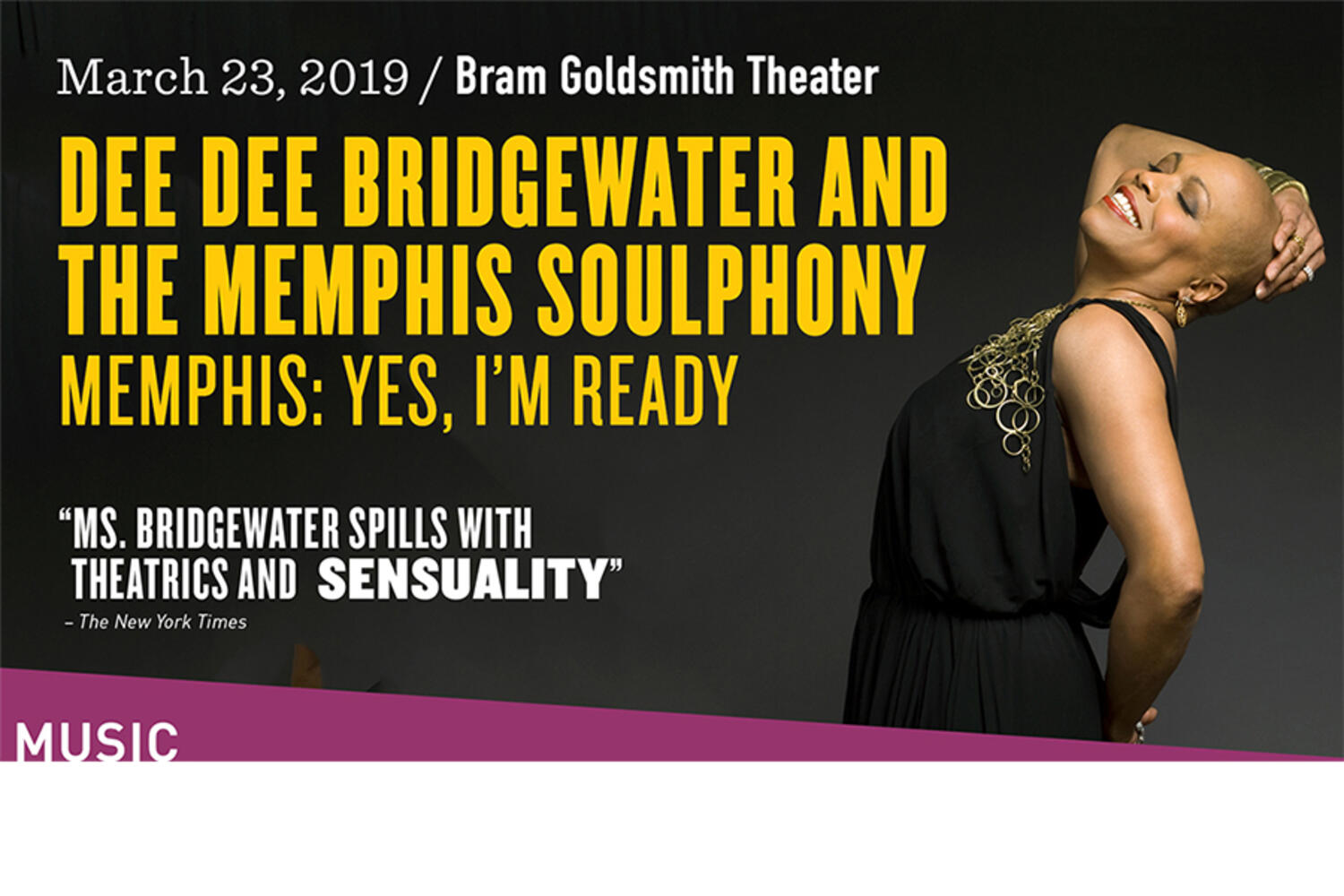 Dee Dee Bridgewater at The Wallis