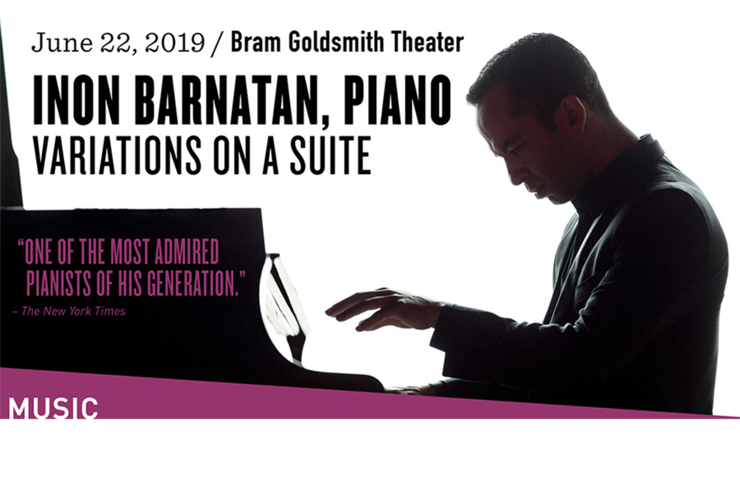 Inon Barnatan at The Wallis