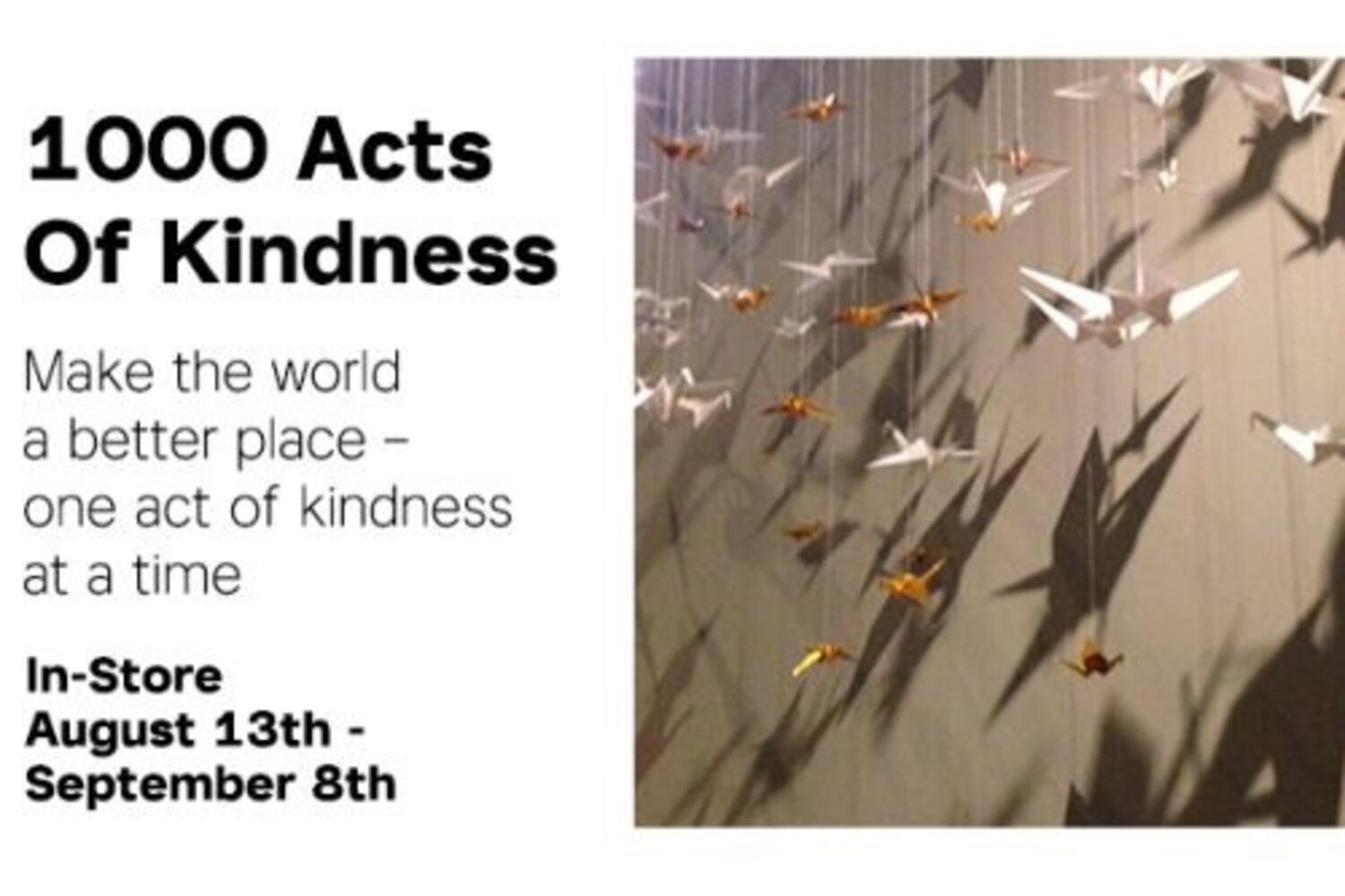 1000 Acts of Kindness at Marimekko