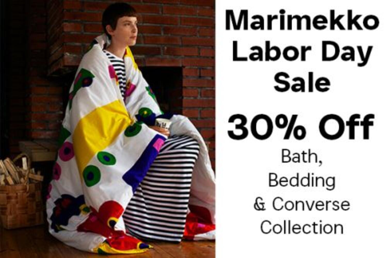 30 Off Marimekko Labor Day Sale