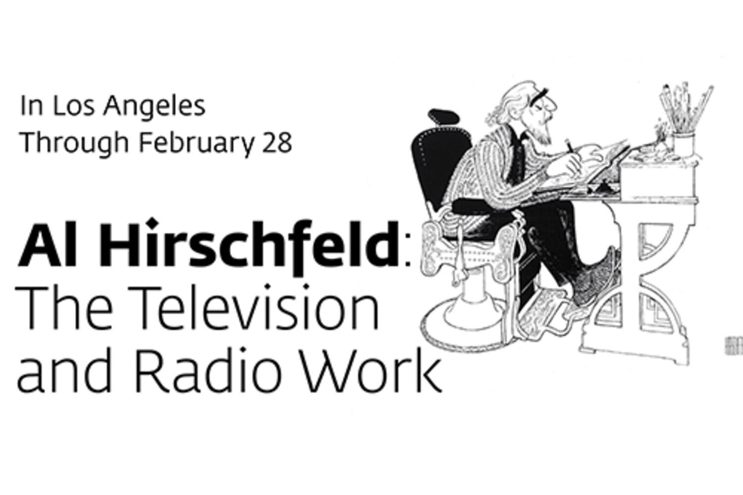 Al Hirschfeld Exhibit at The Paley