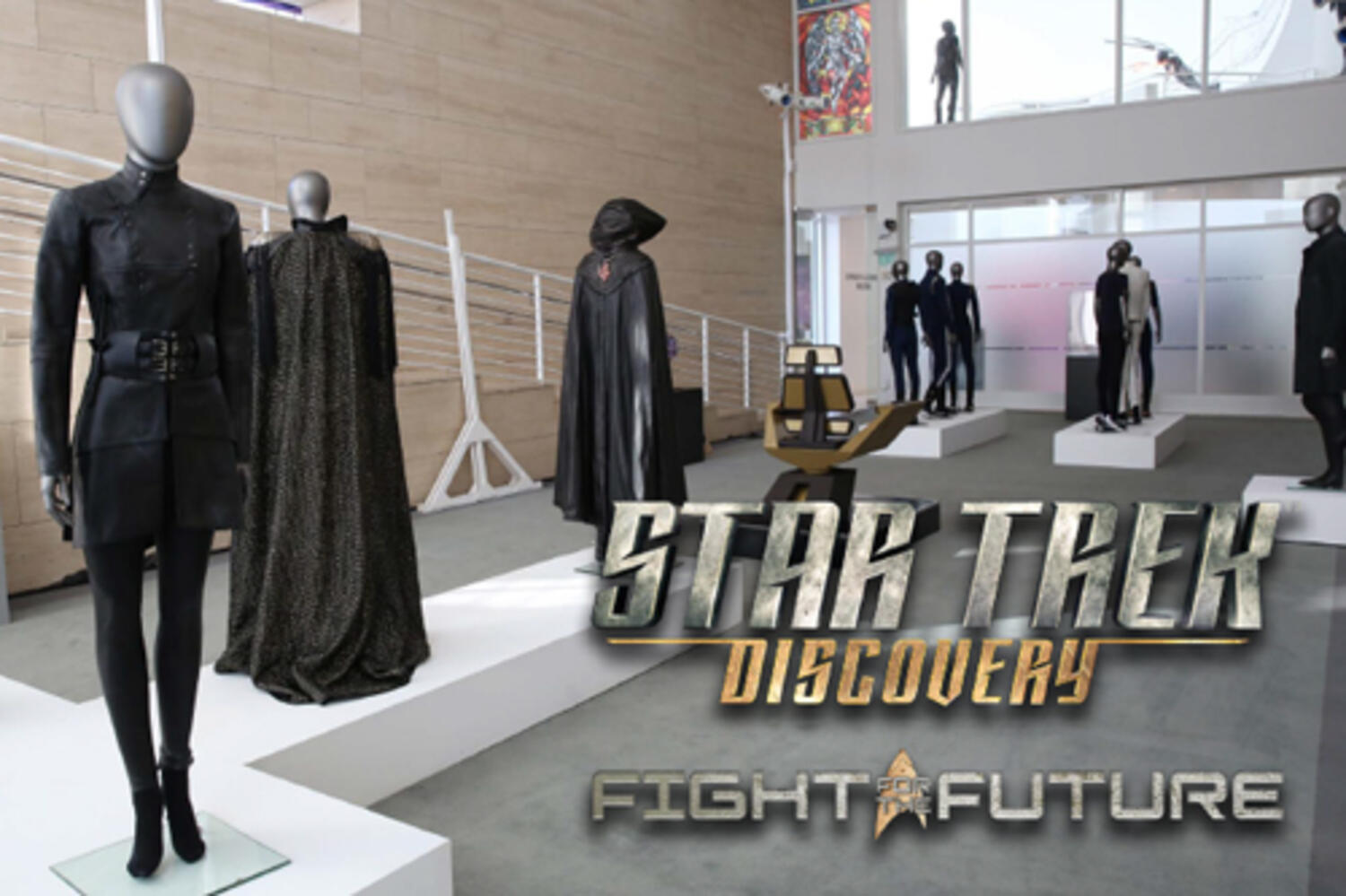 Star Trek Discovery Exhibit at The Paley