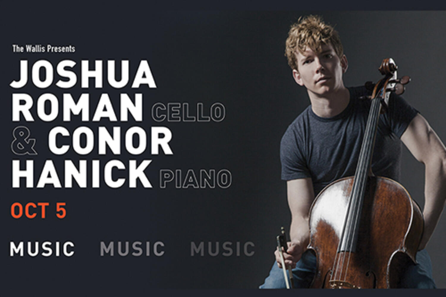 Joshua Roman & Conor Hanick at The Wallis