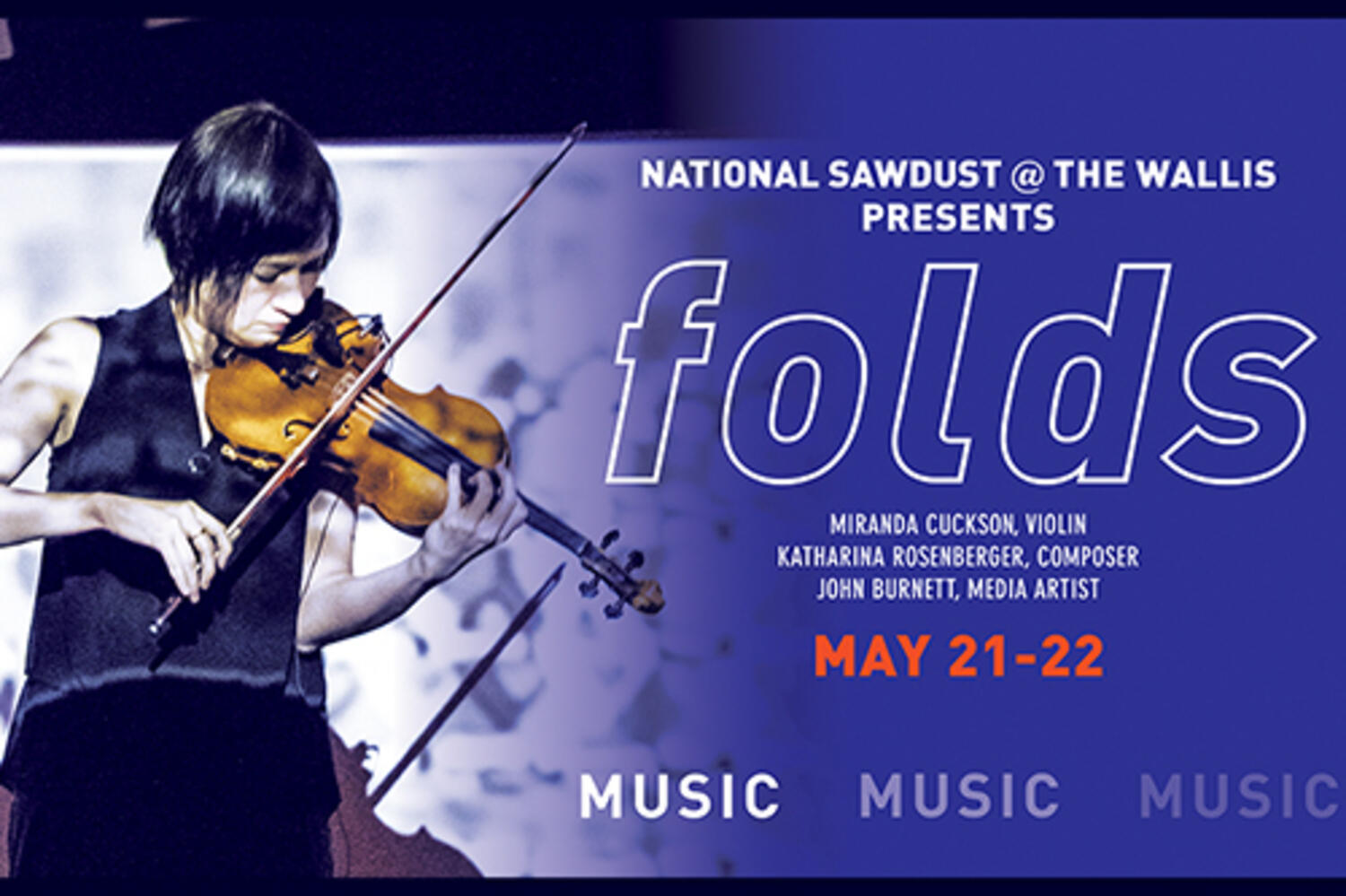 National Sawdust/folds at The Wallis