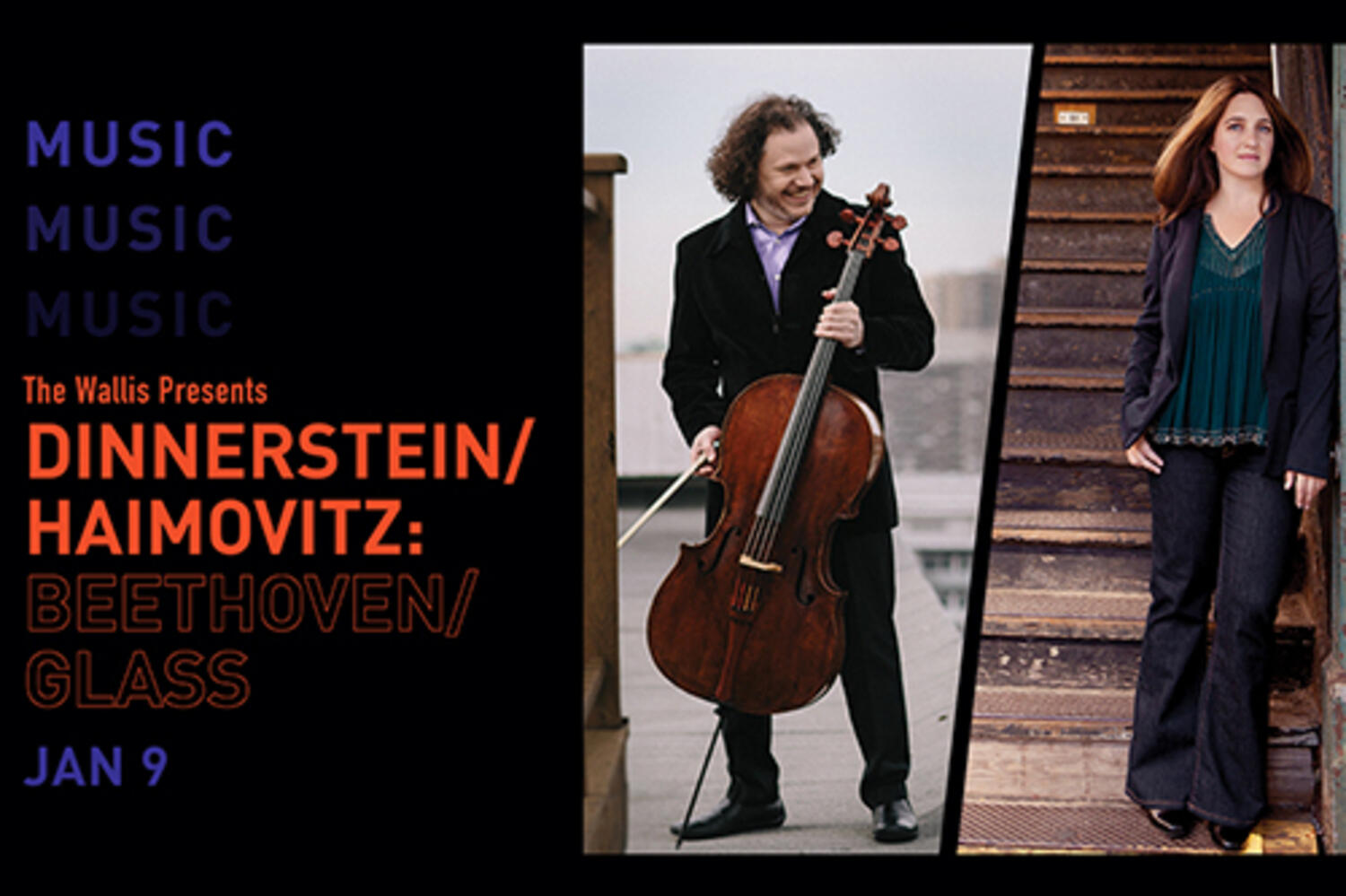 Simone Dinnerstein & Matt Haimovitz at The Wallis