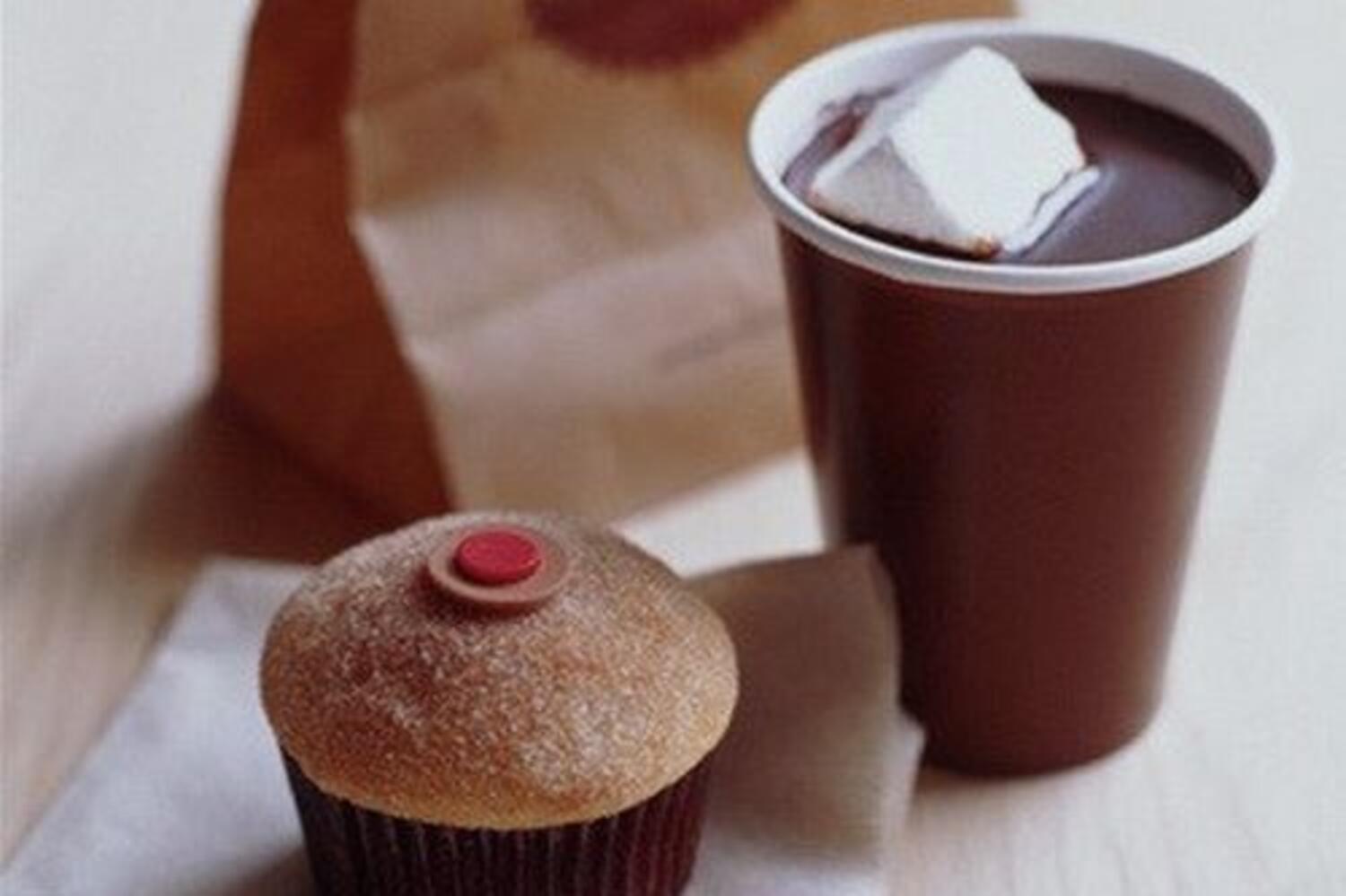 Sprinkles Cupcakes Drinking Chocolate