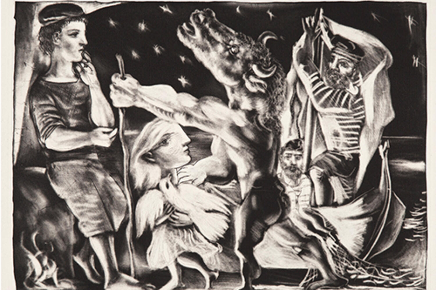 Picasso Exhibition Opening at Galerie Michael 