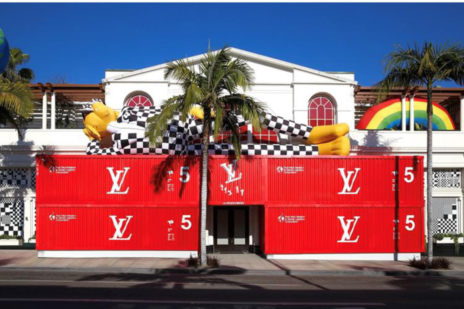 Louis Vuitton Immersive Men’s Temporary Residency on Rodeo Drive