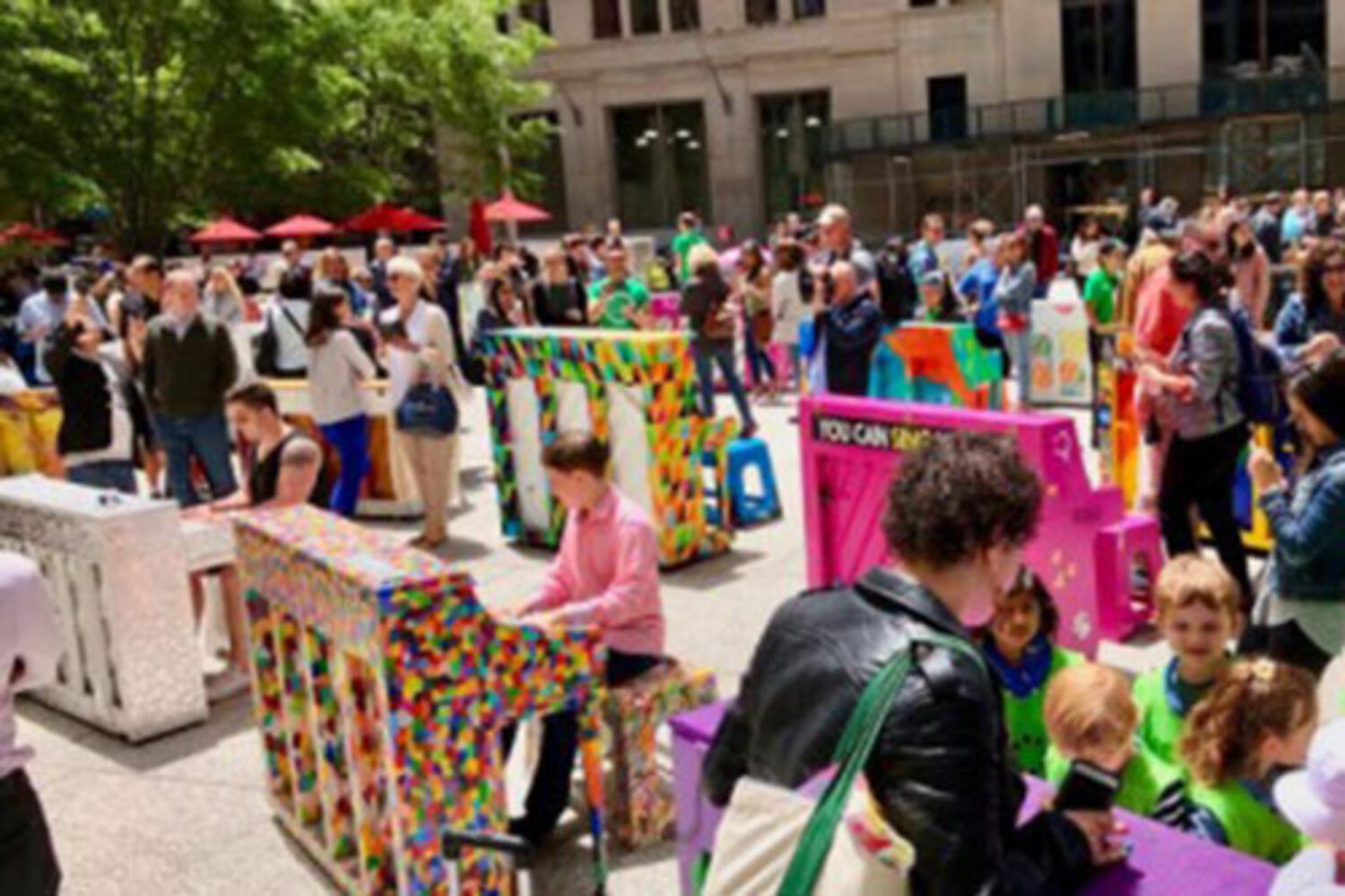 Sing for Hope Pianos Launch Event