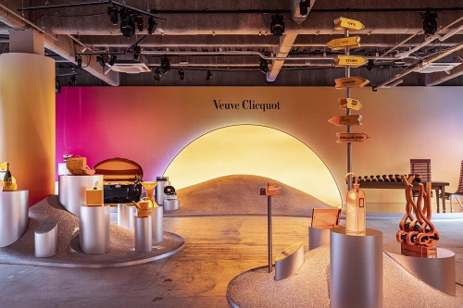 Business with Bosse at Veuve Clicquot Solaire Culture Exhibition