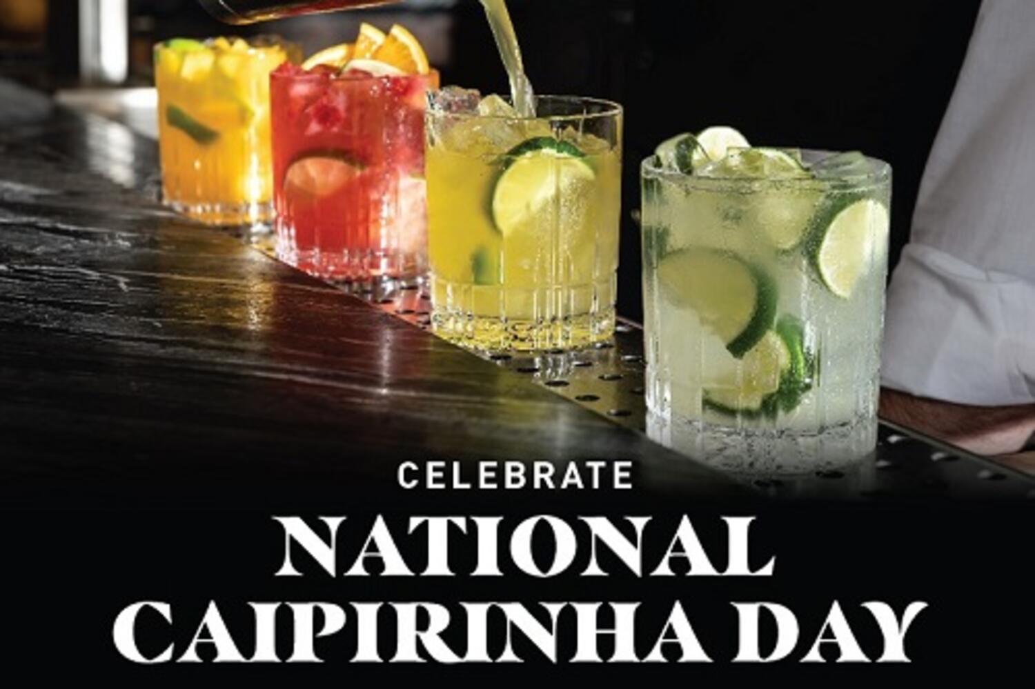  Celebrate National Caipirinha Day at Fogo de Chao 