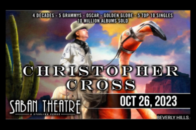 Where Music Meets the Soul: Christopher Cross at The Saban Theatre!