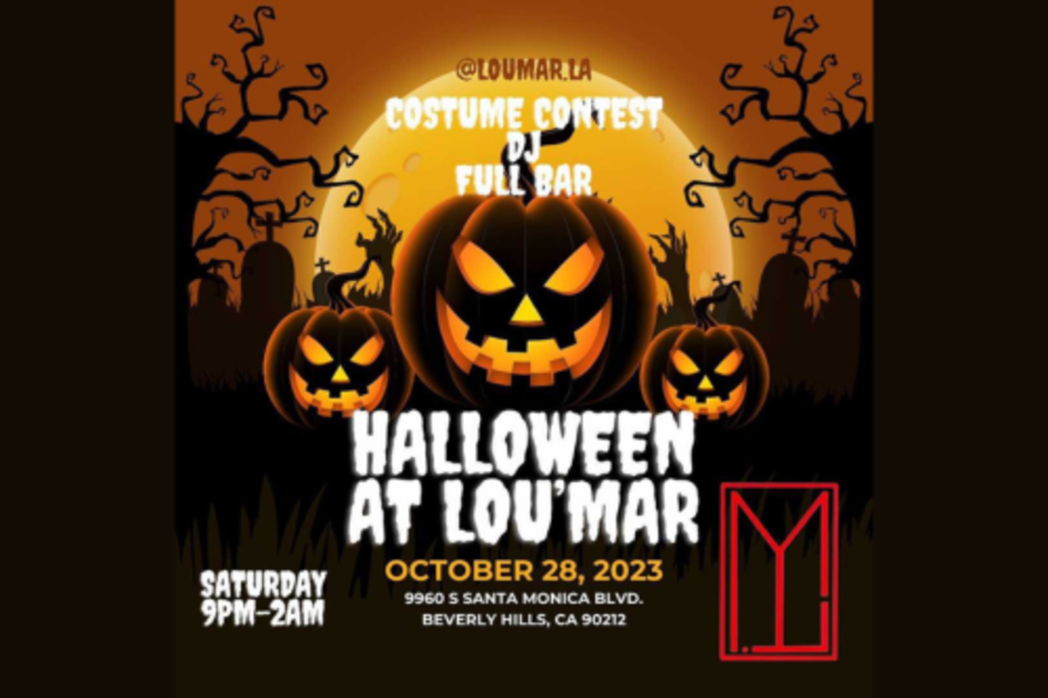 Halloween Party at Lou'Mar!