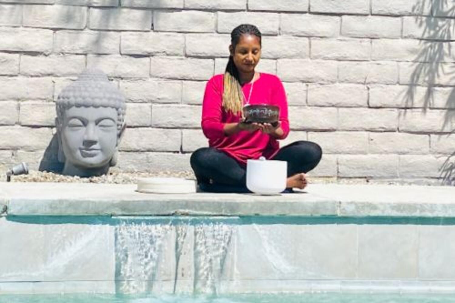 Sound Bowl Meditation at Virginia Robinson Gardens
