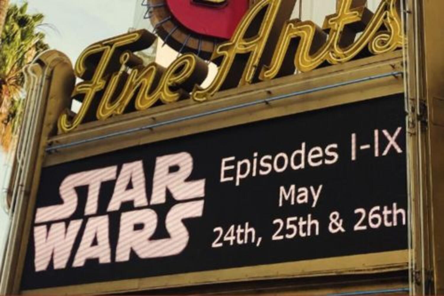 Star Wars Spectacular at Fine Arts Theatre Beverly Hills