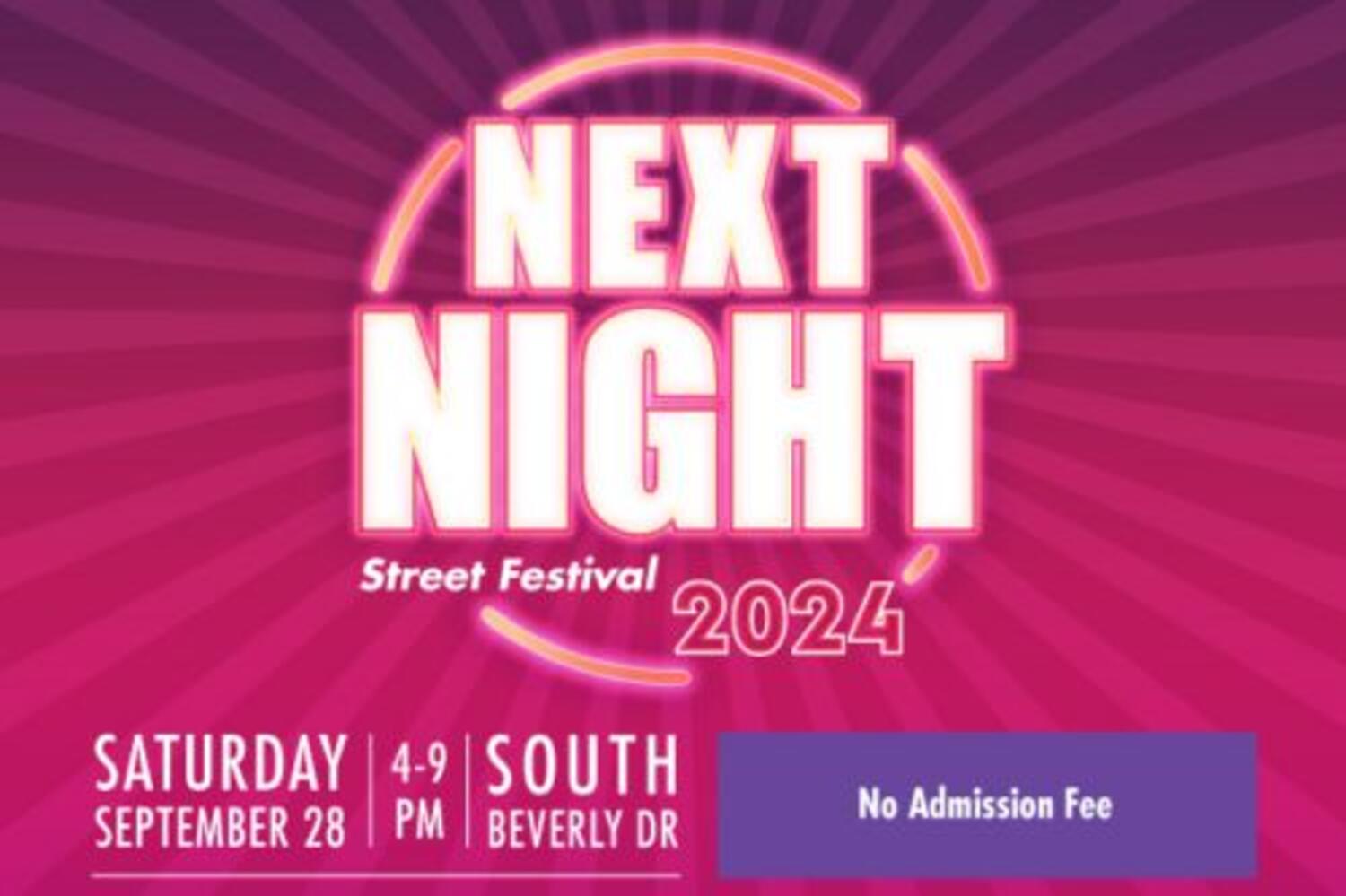 NEXT NIGHT Street Festival - September 28, 2024