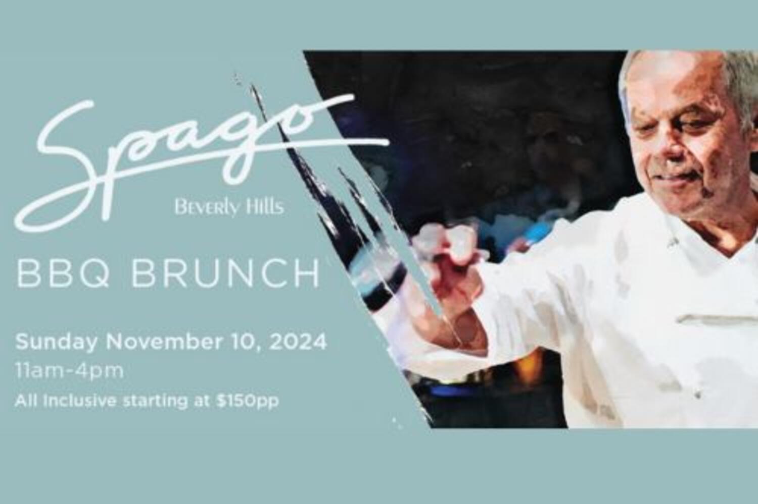 BBQ Brunch at Spago in Collaboration with Adam Perry Lang 
