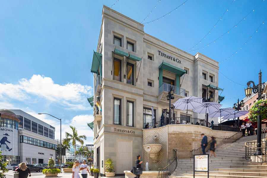 Christian Dior Store At Rodeo Drive In Beverly Hills California